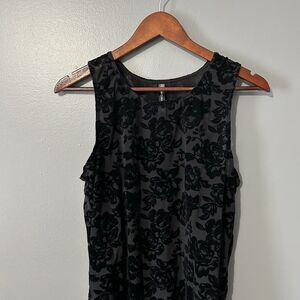 Torrid 2 Whimsigoth Bodysuit Burnout Velvet Sexy Date Night Womens Black Top